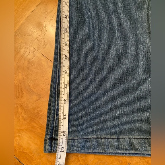 Pilcro Anthropologie High Rise trouser Boot Cut Jeans Blue Denim - size 0 - Picture 15 of 15